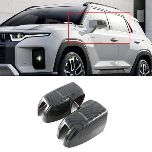適用: 双竜自動車 トーレス 2022 2023 エクステリア アクセサリー バックミラー ミラー カバー トリム フロント フォグライト ベゼル カバー フレーム アクセサリー バックミラー カバー SR-AA-0297 Exterior parts for cars