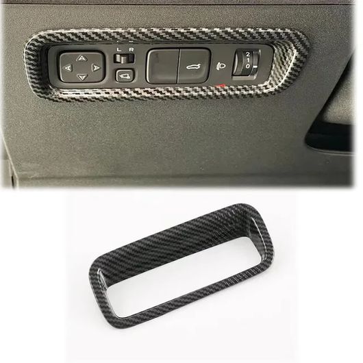 適用: 長安汽車 UNIV UNI-V 2022 2023 2024 カーボンファイバー インテリア アクセサリー ウインドウ スイッチ カバー ギア シフト カバー 通気口 カバー ヘッドライト スイッチ カバー SR-AA-0375 Interior parts for cars