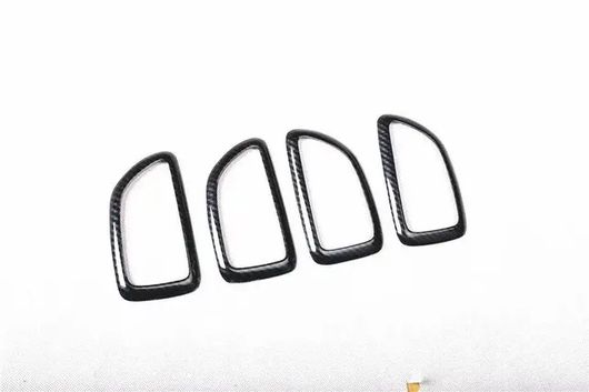 左ハンドル用 適用: ヒュンダイ/現代/HYUNDAI ツーソン 2006-2013 ABS カーボンファイバー ギア パネル ウインドウ ボタン 吹き出し口 センター コンソール パネル インナードアハンドル SR-AA-4131 Interior parts for cars