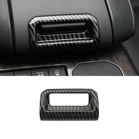 適用: トヨタ ハイランダー XU70 2020-2022 2023 ABS カーボンファイバー ギア シフト パネル ウインドウ スイッチ パネル カバー インテリア アクセサリー モデル 12 1ピース SR-AA-4136 Interior parts for cars 7,808円