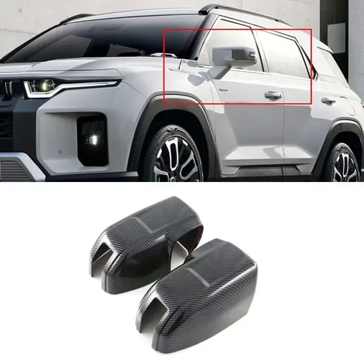 適用: 双竜自動車 トーレス 2022-2024 エクステリア アクセサリー バックミラー ミラー カバー トリム フロント フォグライト ベゼル カバー ウインドウ リアビュー ミラー カバー SR-AA-4145 Interior parts for cars