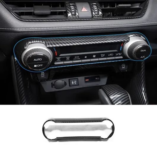 左ハンドル用 右ハンドル用 ギア シフト パネル フレーム カバー トリム ウインドウ スイッチ ボタン 適用: トヨタ RAV4 RAV 4 2019-2021 2022 2023 2024 エアコン スイッチ ボタン SR-AA-4147 Interior parts for cars
