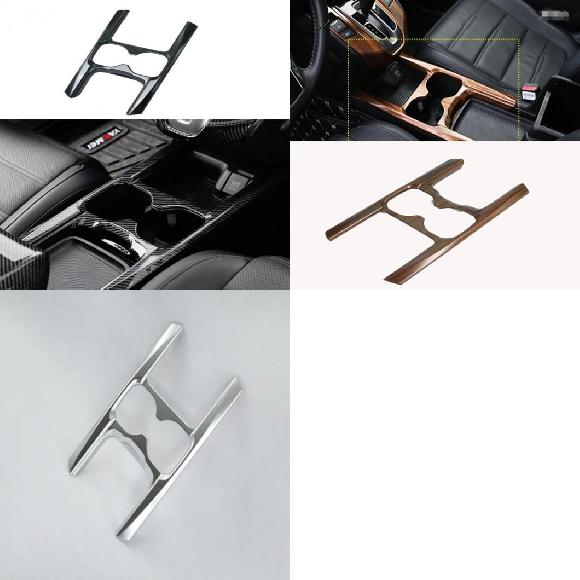 適用: ホンダ C-RV CRV 2017-2020 2021 カーボンファイバー センター コンソール カップホルダー カバー トリム パネル カバー インテリア ABS カーボンファイバー～ABS マット SR-AA-4166 Interior parts for cars