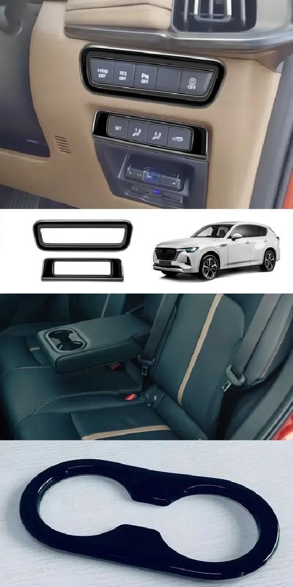 左ハンドル用 右ハンドル用 適用: マツダ CX60 CX 60 2022 2023 2024 インテリア アクセサリー ウインドウ スイッチ ギア ヘッドライト スイッチ カバー・リアシート ウォーター SR-AA-4167 Interior parts for cars