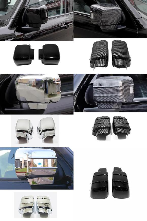 適用: 長城汽車/GWM 長城汽車 ウェイ タンク 300 2021 2022 2023 サイド ミラー ストリップ リア ビュー ミラー トリム ブラック カバー モデル 1～ブラック カバー モデル 2 SR-AA-4232 Exterior parts for cars