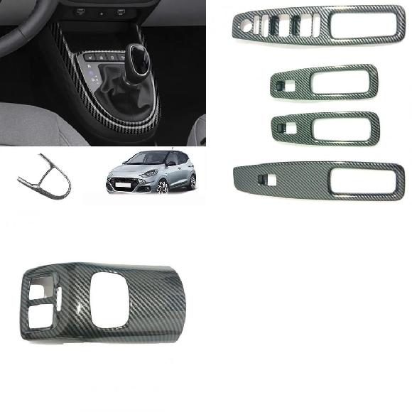 適用: ヒュンダイ/現代/HYUNDAI I10 N 2021 2022 セントラル コンソール ギア シフト パネル フロント ダッシュボード エアコン 吹き出し口 ギア シフト パネル～リア エアコン SR-AA-4307 Interior parts for cars