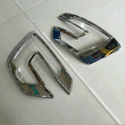 適用: フォード/FORD エクスプローラー スポーツ 2016 2017 ABS クローム ヘッド フォグライト フレーム カバー フロント フォグライト ランプ カバー トリム SR-AA-4452 Exterior parts cars