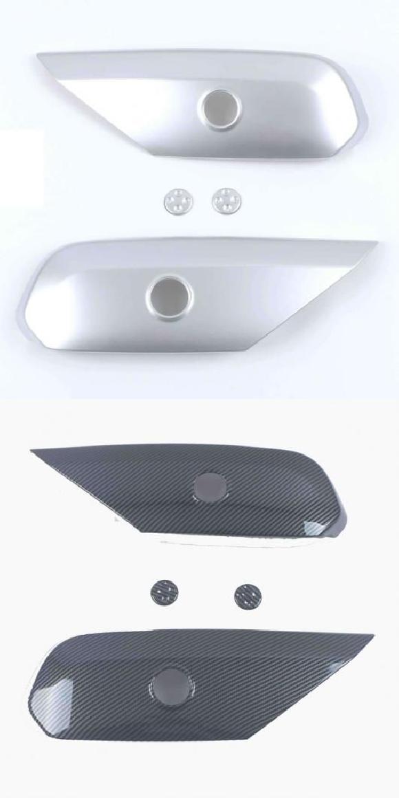 適用: メルセデス-ベンツ C-クラス W206 C180 C200 C300 2022 2023 インテリア シート アジャスター 調整 ボタン パネル カバー トリム ABS マット・ABS カーボンファイバー SR-AA-4455 Interior parts for cars
