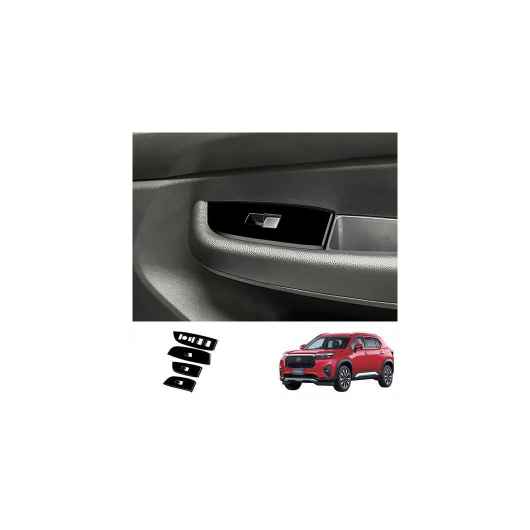 適用: ホンダ WR-V WRV 2024 2025 ABS ブラック ドア ハンドル ウインドウ スイッチ ギア シフト パネル エアコン カバー トリム インテリア ウインドウ スイッチ 右ハンドル用 SR-AA-4935 Interior parts for cars｜オートパーツエージェンシー2号店
