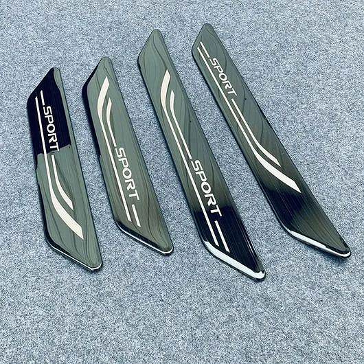 適用: レクサス RX 350H 450H 500H 2023 2024 インナー アウター ドア シル スカッフ プレート プロテクター カバー アウター ブラック ブラシ SR-AA-5009 Car parts