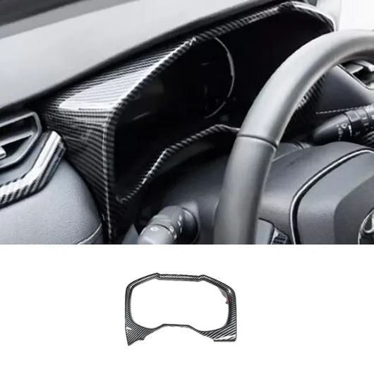 適用: トヨタ RAV4 RAV 4 2019-2022 2023 カーボンファイバー アームレスト パネル ストリップ ステアリング ホイール カバー トリム ギア シフト インテリア インストルメント カバー SR-AA-0409 Interior parts for cars|オートパーツエージェンシー2号店