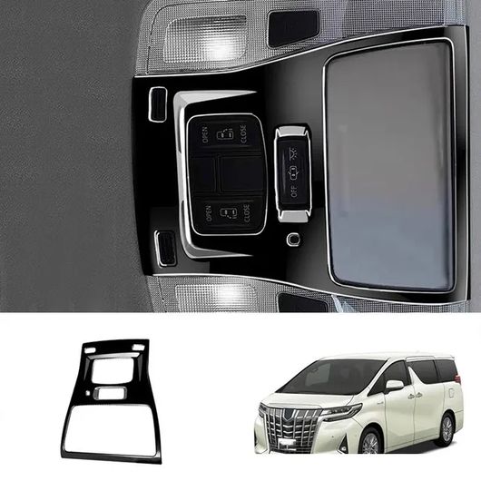 右ハンドル用 適用: トヨタ アルファード ヴェルファイア 30シリーズ 2015-2020 2021 ウインドウ スイッチ カバー インナー ドア ハンドル カバー トリム フロント リード ライト SR-AA-0412 Interior parts for cars