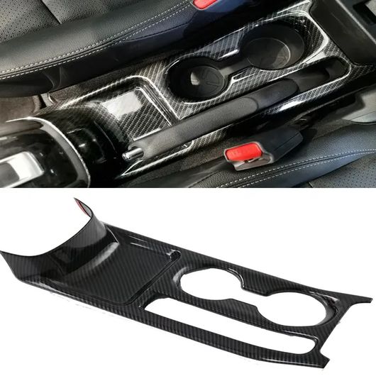 適用: 日産 キックス 2017 2018 2019 2020 2021 ABS カーボンファイバー フロント ドリンクホルダー ウインドウ リフト ボタン-スタイリング インテリア フロント ドリンクホルダー SR-AA-0415 Interior parts for cars