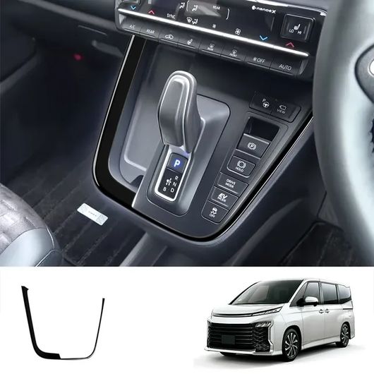 右ハンドル用 適用: トヨタ ヴォクシー 90シリーズ 2021 2022 2023 ブラック 光沢 ウインドウ スイッチ カバー エア コンディション カバー トリム インテリア アウター ギア パネル SR-AA-0429 Interior parts for cars