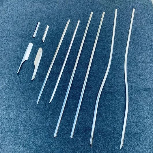適用: トヨタ ランドクルーザー 250 プラド LC250 2024 2025 クローム ボトム ウインドウ モールディング カバー トリム ウインドウ 装飾 アクセサリー SR-AA-0405 Interior parts for cars