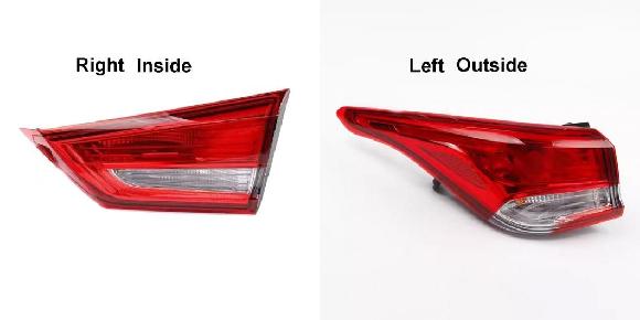 適用: 長安汽車 アルスビン 2018 2019 2020 2021 2022 2023 1.4L 1.5L リア ライト セーフティー テールライト LED シグナル ブレーキ ランプ 右 インサイド・左 アウトサイド SR-AA-6628 Car light 30,349円