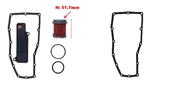 トランスミッション オイルフィルター 適用: ホンダ アコード IX 2013-2018 オデッセイ 2.4L 2008-2016 CR-V 2015 ストリーム エアウェイブ フィルター セット A・ガスケット SR-AA-6797 oil filter