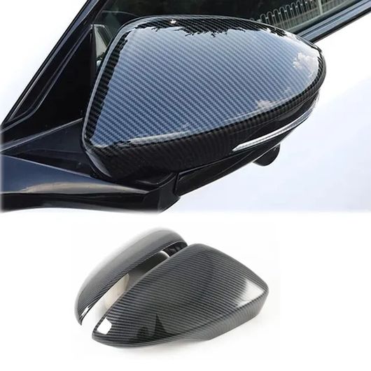 適用: 長安汽車 UNIK UNI-K 2021-2024 ABS カーボンファイバー リア ビュー ミラー ドア ハンドル サイド フェンダー ワイパー フロント リア リアランプ カバー バックミラー カバー SR-AA-0464 Exterior parts for cars
