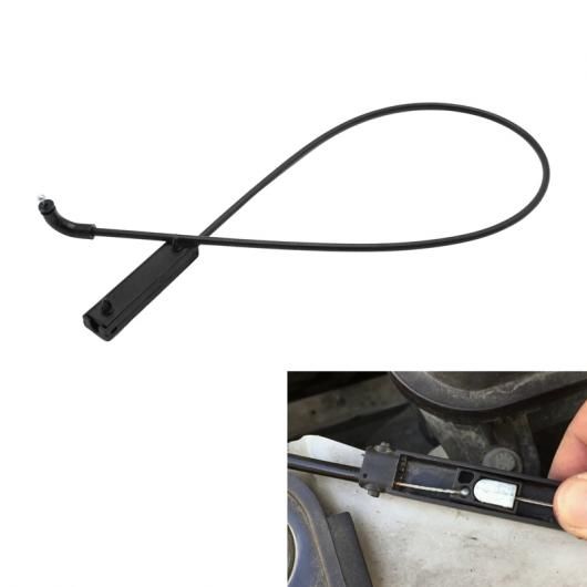 適用:-BMW 1シリーズ E81 E82 E87 2007-2013 7060551 フロント エンジン フード ロック ラッチ ボンネット リリース ケーブル ワイヤー ホワイト SR-AA-7825 Car parts