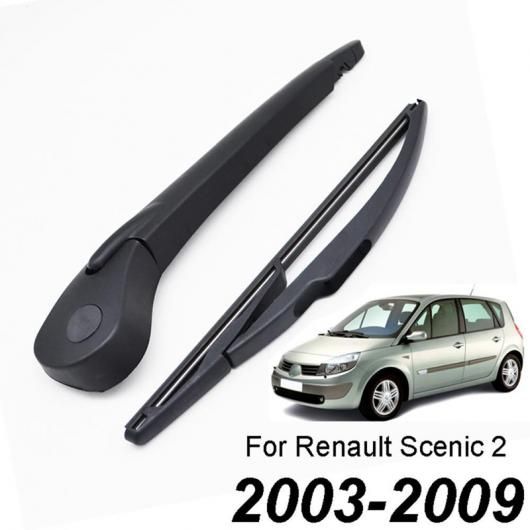 リア ワイパー ブレイド ＆ アーム セット キット 適用: ルノー/RENAULT セニック 2/グランド セニック MK 2 シールド ウインドスクリーン 2003-2009 ホワイト SR-AA-7946 Exterior parts for cars