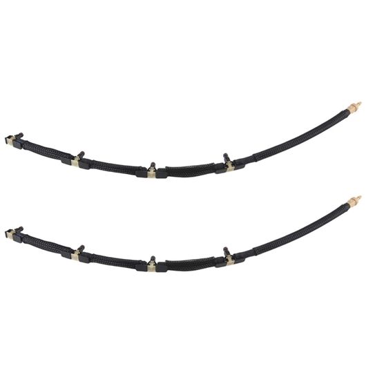 2ピース 03L130235AD フューエル リターン ライン フューエル リターン ホース タンク ライン ホース パイプ インジェクター ホース リーク ライン 適用: アマロック 2010 - SR-AA-8277 injector
