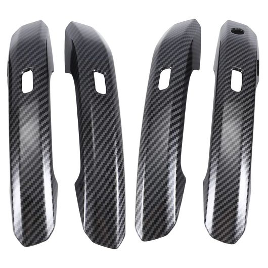 カーボンファイバー エクステリア ドア ハンドル カバー トリム 適用: アウディ/AUDI A4L 2017-2022 SR-AA-9663 Exterior parts for cars
