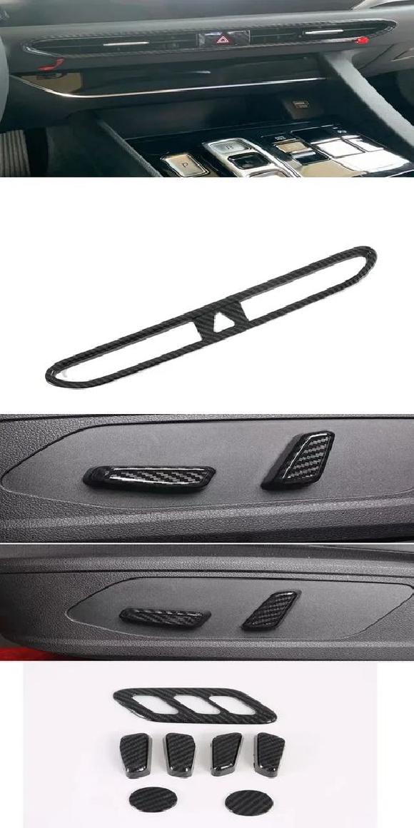 インテリア アクセサリー 適用: ヒュンダイ/現代/HYUNDAI ソナタ 2020 2021 2022 ギア シフト パネル ステッカー 通気口 センター AC アウトレット・シート アジャスター カバー SR-AA-0588 Interior parts for cars