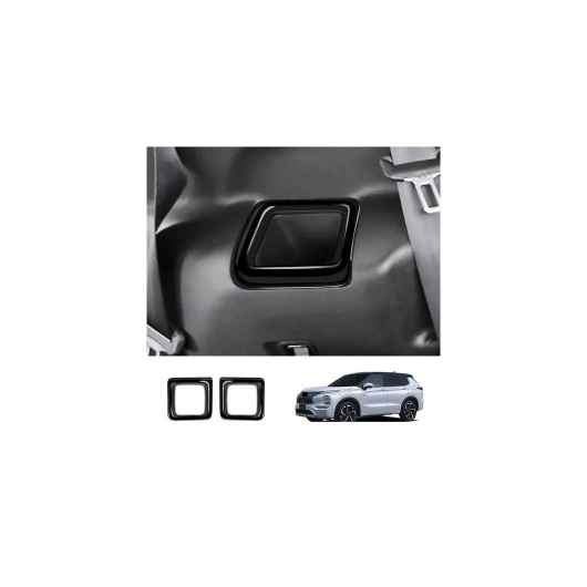 適用: 三菱 アウトランダー 2022 2023 2024 ABS ブラック ウインドウ スイッチ パネル カバー トリム ステッカー ギア シフト パネル ミドル ウォーター 左ハンドル用 右ハンドル用 SR-AA-0565 Interior parts for cars