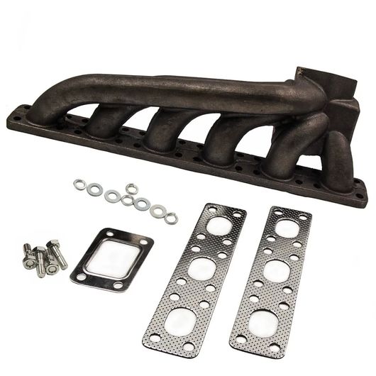 エキゾースト マニホールド キット ガスケット 適用: BMW E36 1991-1999 E46 2000-2006 T3 ターボ キャスト 鉄 マニホールド エキゾースト & ガスケット SR-BB-2463 Car parts