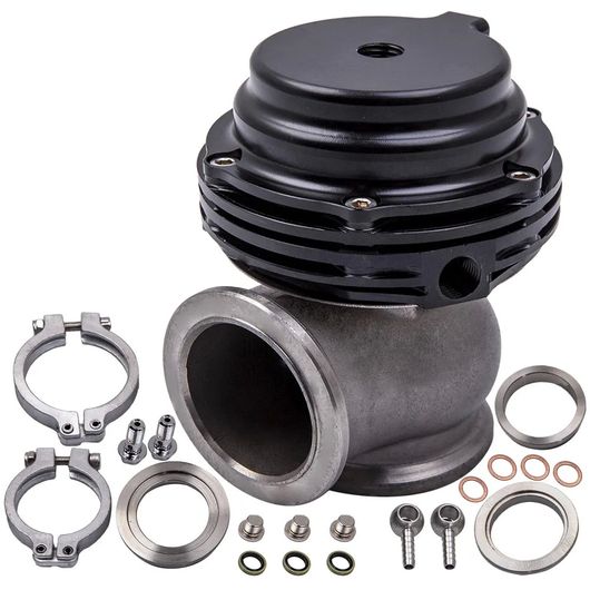 38MM 14PSI Bov エクステリア ウェイストゲート V-バンド フランジ ブロー オフ バルブ 37.5X90.6MM SR-BB-2927 Car parts