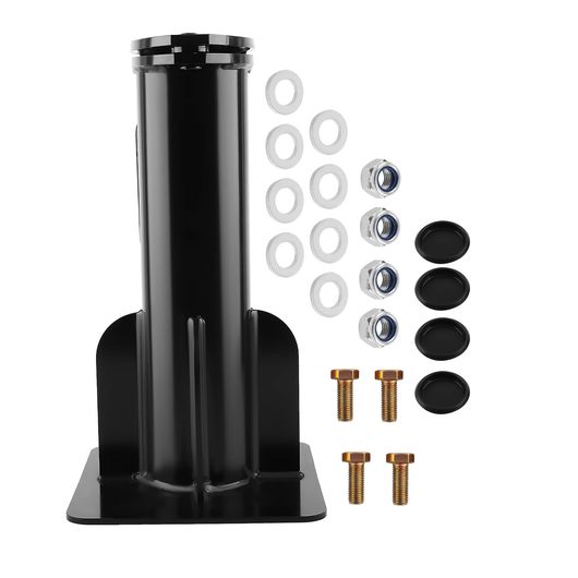 アダプタ グースネック 17 インチ 20 000LBS GTW 17インチ 高さ ブラック SR-BB-3165 Car parts