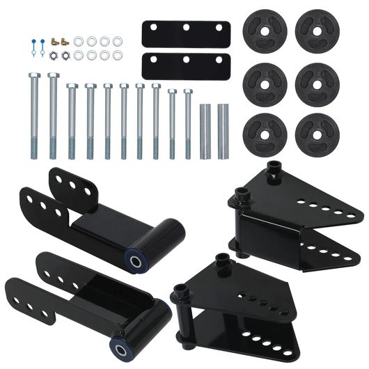 ボディ リフト キット フロント 2 リア 2-5 シャックル 適用: アストロ サファリ AWD 1996-05 スーパー バン SR-BB-3458 Car parts