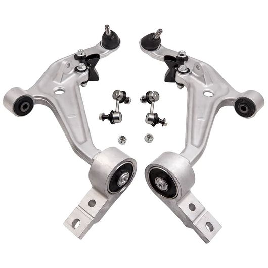 フロント ロワー 車軸 コントロール キット W/ドロップ リンク 適用: 日産 X-トレイル T30 02-06 545008H310 545008H310 545018H31A 545008H31A SR-BB-3905 Car parts