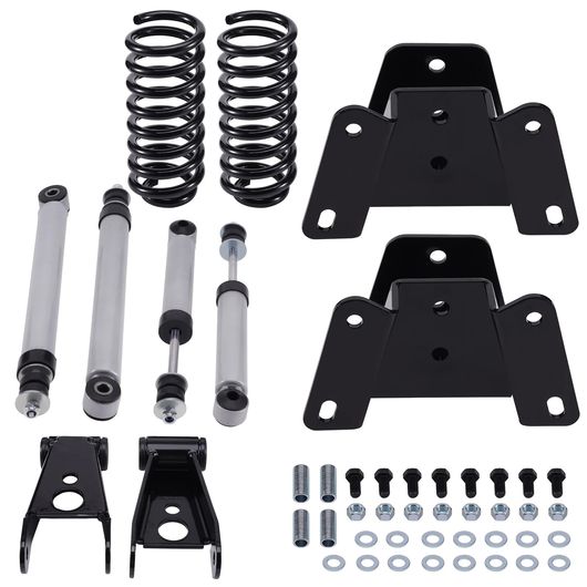 フロント 3 リア 4 ドロップ ロアリング スプリング キット 適用: フォード/FORD F-100 F-150 2WD 1973-1979 SR-BB-3965 Car parts｜オートパーツエージェンシー2号店