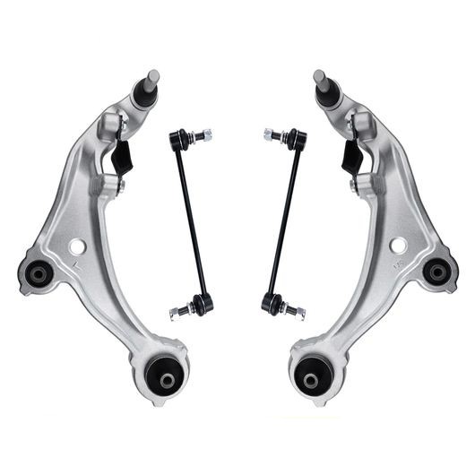 フロント ロワー コントロール アーム ボール ジョイント スウェイバー リンク 4ピース キット 適用: 日産 ムラーノ 2009 2010 2011 2012 2013 2014 SR-BB-4676 Car parts