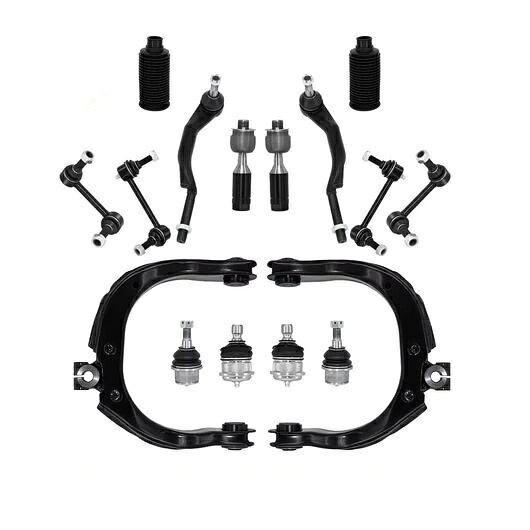 16ピース フロント アッパー コントロールアーム タイ ロッド ブーツ キット 適用: ビュイック/BUICK レイニア シボレー/CHEVROLET トレイルブレイザー 2004 2005 2006 2007 2008 2009 SR-BB-4890 Car parts｜オートパーツエージェンシー2号店