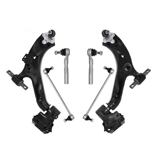 6ピース フロント サスペンション コントロール アーム キット ボール ジョイント スウェイ リンク タイ ロッド セット 適用: ホンダ CR-V 2012 2013 2014 MS601175 SR-BB-5033 Car parts