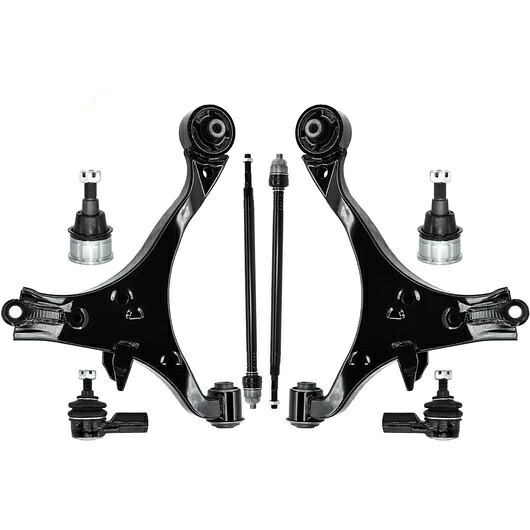 8ピース フロント ロワー サスペンション キット コントロール アーム ボール ジョイント インナー アウター タイ ロッド セット 適用: ホンダ シビック 2001-2005 K640288 SR-BB-5036 Car parts｜オートパーツエージェンシー2号店