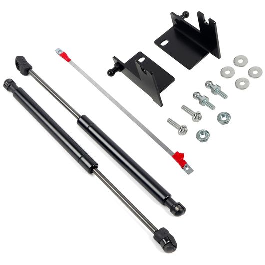 適用: 三菱 パジェロ V80 V93 V95 V97 V98 2007-2021-スタイリング ステンレス スチール フロント ボンネット フード リフト ガス ショック ストラット サポート SR-BB-5405 Car parts