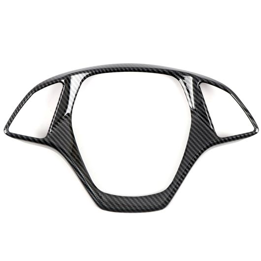 適用: シボレー/CHEVROLET コルベット C7 2014-2019 ABS カーボン調 ステアリング ホイール 装飾 カバー トリム ステッカー 1ピース SR-BB-5633 Interior parts for cars|オートパーツエージェンシー2号店