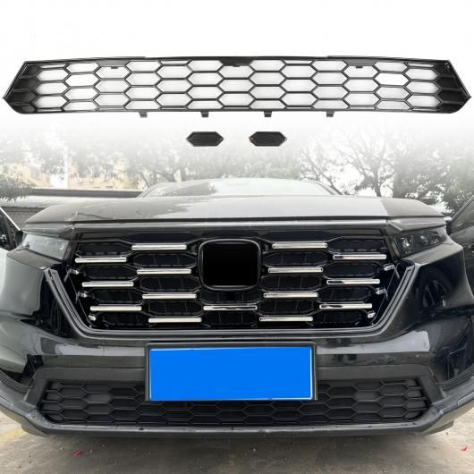 虫除け メッシュ フロント ロワー グリル ネット 蚊除け ダスト除け 適用: ホンダ CRV CR-V 2023 2024 2025 保護 グリル ピアノブラック SR-BB-5734 Exterior parts for cars