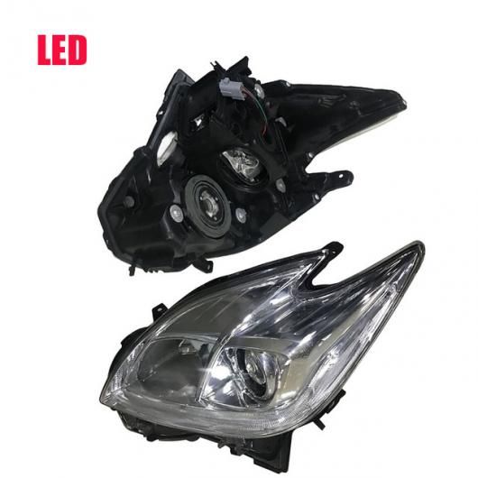 2ピース LED ヘッドライト 適用: トヨタ プリウス ZVW30 ヘッドランプ レンズ 2009 2010 2011 2012 2013 2014 2015 2ピース プリウス 30 LED SR-AA-1487 Car parts