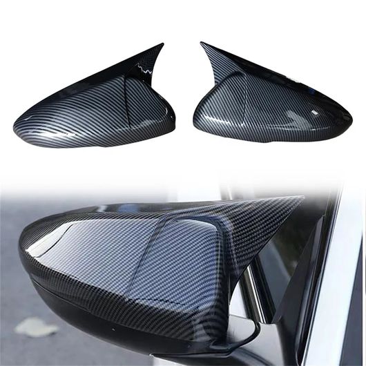 適用: ホンダ アコード 2018 2019 2020 2022 バックミラー サイド ミラー キャップ カバー 装飾 トリム デラックス バージョン ABS オート カーボン SR-BB-8115 Exterior parts for cars