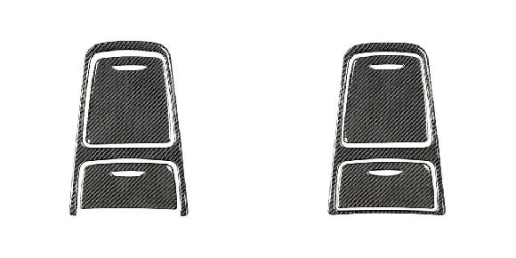 センター コントロール パネル シガーソケット ストレージ ボックス カバー トリム カーボン 適用: メルセデス ベンツ A GLA CLA クラス W176 X156 3ピース ABC・3ピース ABD SR-BB-8414 Interior parts for cars