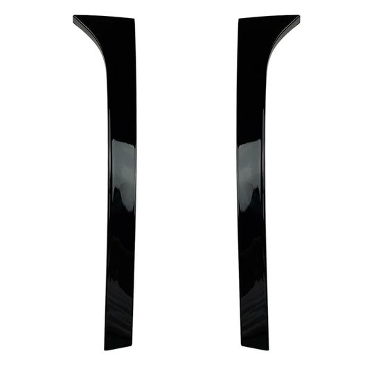 ABS リア ウインドウ スポイラー サイド ウイング トリム カバー 適用: シュコダ スペルブ 2008 2009 2010 2011 2012 2013 2014 2015 ブラック SR-BB-8449 Exterior parts for cars