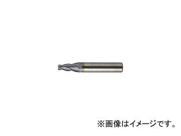 ユニオンツール 超硬エンドミル テーパ φ８×片角 １．３° CCTE40803