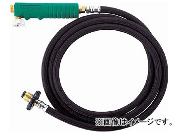 トラスコ中山 TRUSCO プロパンバーナー用ホース 3M バルブ付 TBH3MB(2735610) JAN
