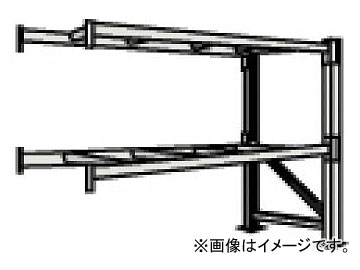 超目玉 トラスコ中山 TRUSCO 重量パレット棚1トン2500×900×H2500連結
