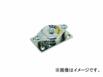 スリーエッチ HHH ステンレス固定滑車よこ型一車ベアリング入り HSB50(3901173) JAN