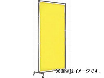 青 (4875516) トラスコ中山 キャスター YF1015-B 1015型単体 溶接遮光フェンス